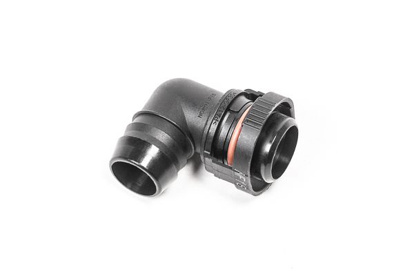 Radium Engineering — Radium Engineering 19mm Male to 90deg 3/4in Barb V2 Quick Connect Fitting - view 3